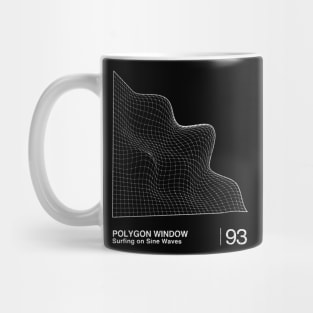 Polygon Window / Minimalist Graphic Artwork Design Mug